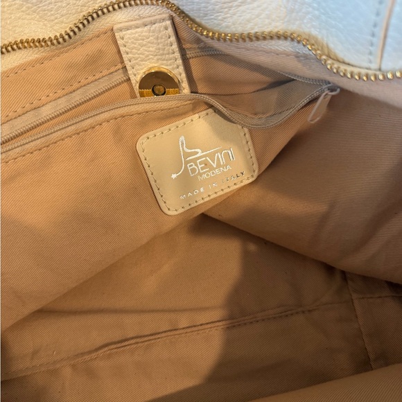 Elegant Cream and Yellow Tote Bag - Picture 7 of 8